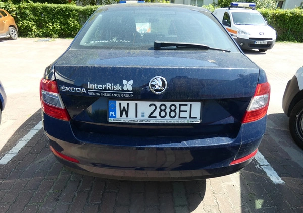 Skoda Octavia cena 34133 przebieg: 124894, rok produkcji 2015 z Warszawa małe 29